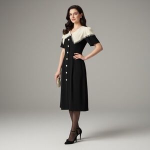 Vintage Dawn Joy Country Line Barn Dancing 70's 80's Sz 11/12 Cottage Core